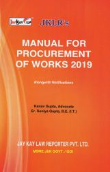 Manual For Procurement of Works 2019