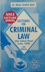 Lecturers on Criminal Law