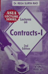 Lectures on Contracts -I (ALH)