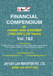 Financial Compendium In Jammu and Kashmir [1922-2021] In-2 Vols