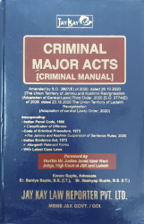 Criminal Major Acts [Criminal Manual]
