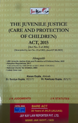 Juvenile Justice (Care And Protection Of Children) Act, 2015 with J&K Rules 2021