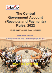 Central Government Account (Receipts and Payments) Rules, 2022