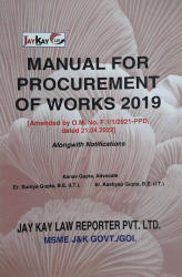 Manual For Procurement of Works 2019