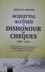 Acquittal of Accused in Dishonour of Cheques