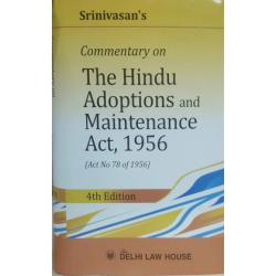 Commentary on The Hindu Adoptions & Maintenance Act, 1956