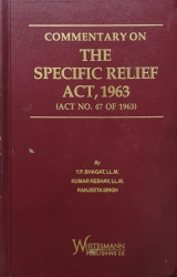 Commentary On The Specific Relief Act, 1963
