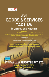 GST Goods & Services Tax Law In Jammu And Kashmir
